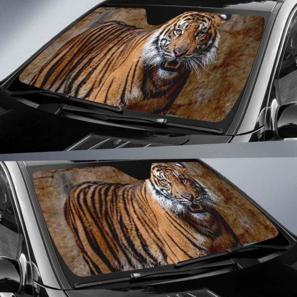 Sumatran Tiger ZooK Car Sun Shade