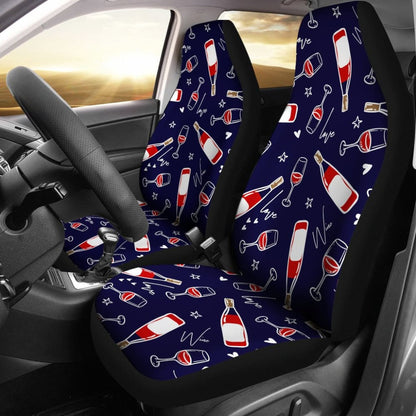Wine Lovers Car Seat Covers