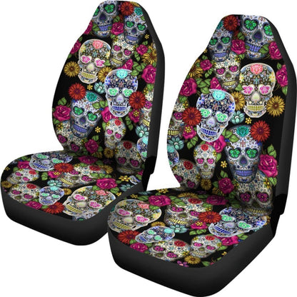 Sugar Skulls Car Seat Covers -