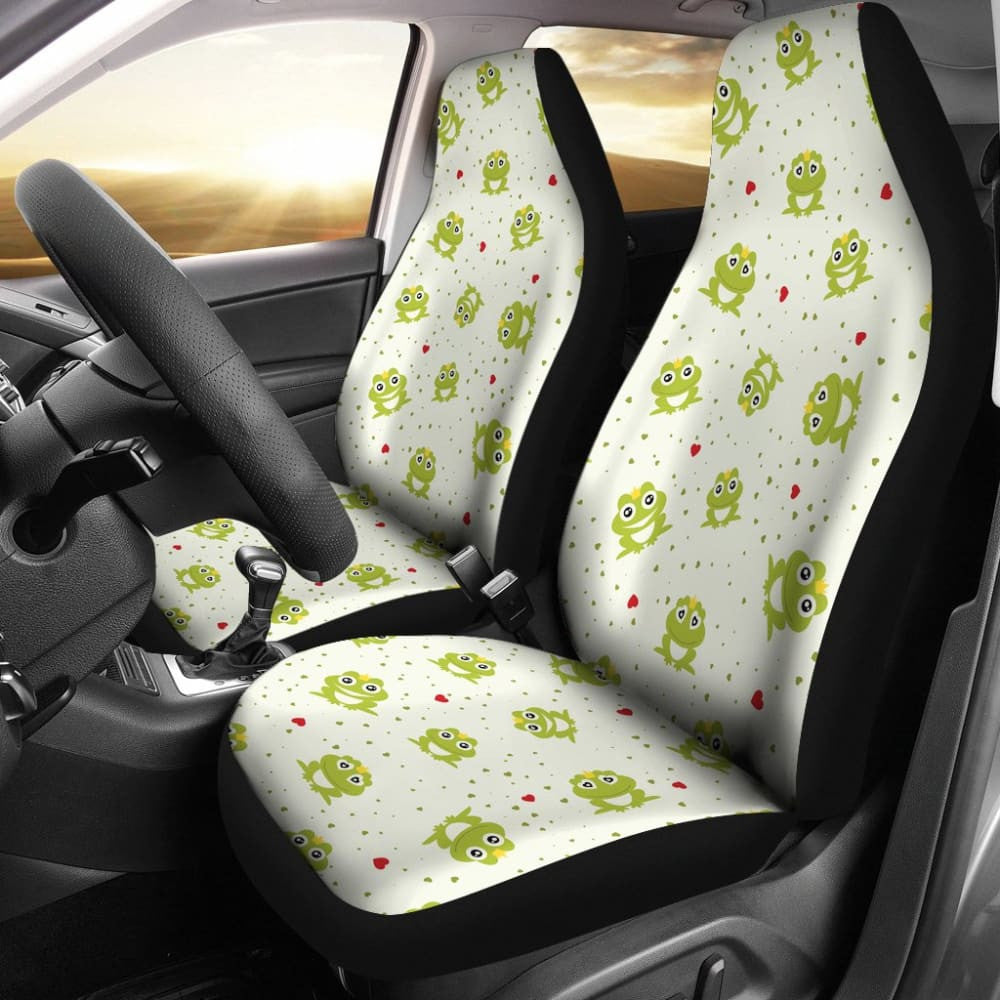 Funny Frog Car Seat Covers