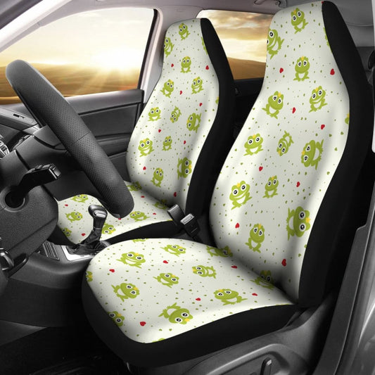 Funny Frog Car Seat Covers
