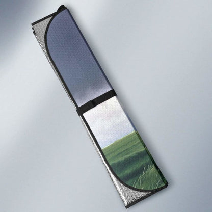 Car Sun Shade With Horse Print