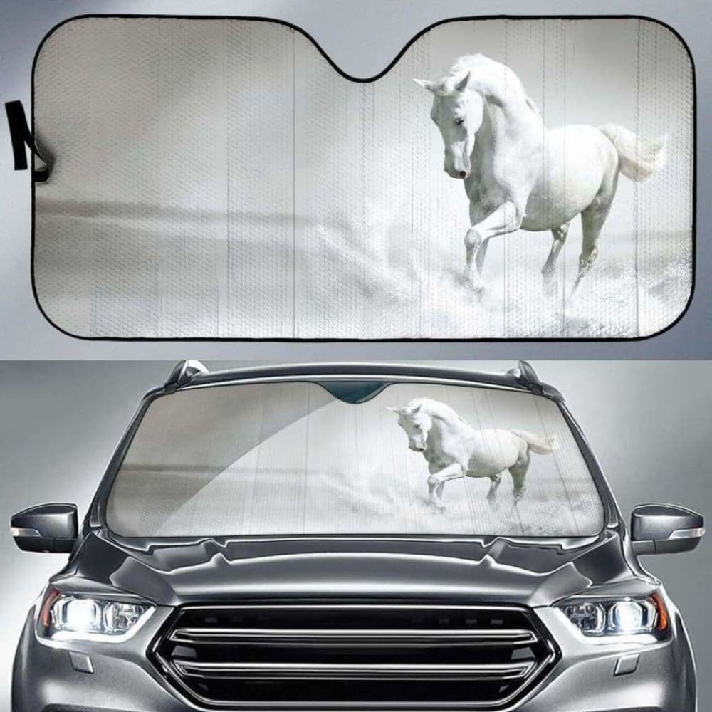 Water Horse Car Sun Shades