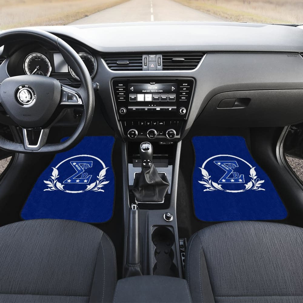 African American Phi Beta Sigma Fraternity Car Floor Mats