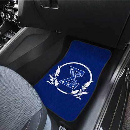 African American Phi Beta Sigma Fraternity Car Floor Mats