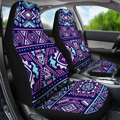 Colorful Aztec Car Seat Covers