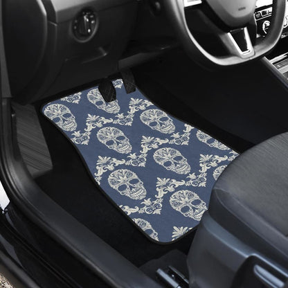 Set Of - Sugar Skulls Car Mat Car Floor Mat