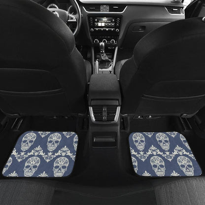 Set Of - Sugar Skulls Car Mat Car Floor Mat