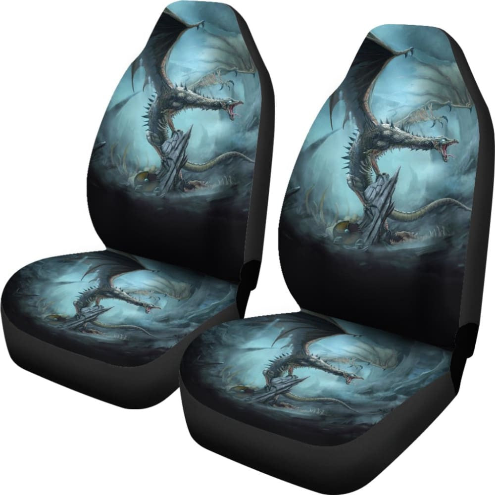 Ancient Dragon Lord of Death Car Seat Covers