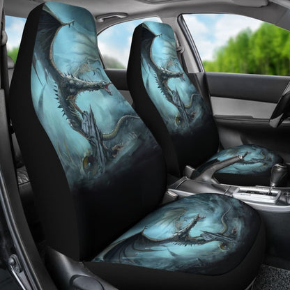 Ancient Dragon Lord of Death Car Seat Covers