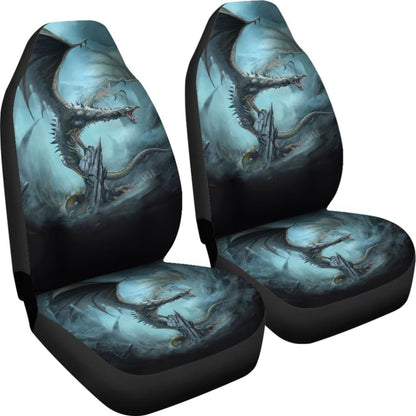 Ancient Dragon Lord of Death Car Seat Covers