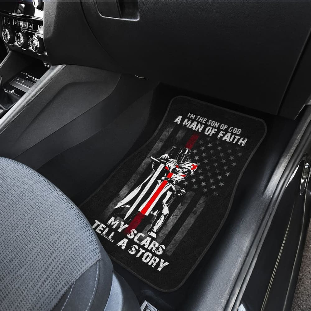 Son Of God My Scars Tell A Story Car Floor Mats