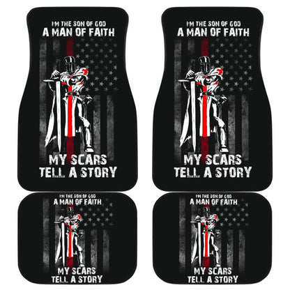 Son Of God My Scars Tell A Story Car Floor Mats