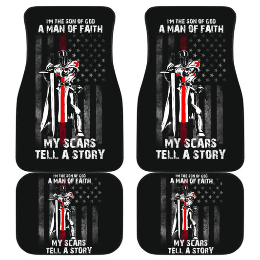 Son Of God My Scars Tell A Story Car Floor Mats