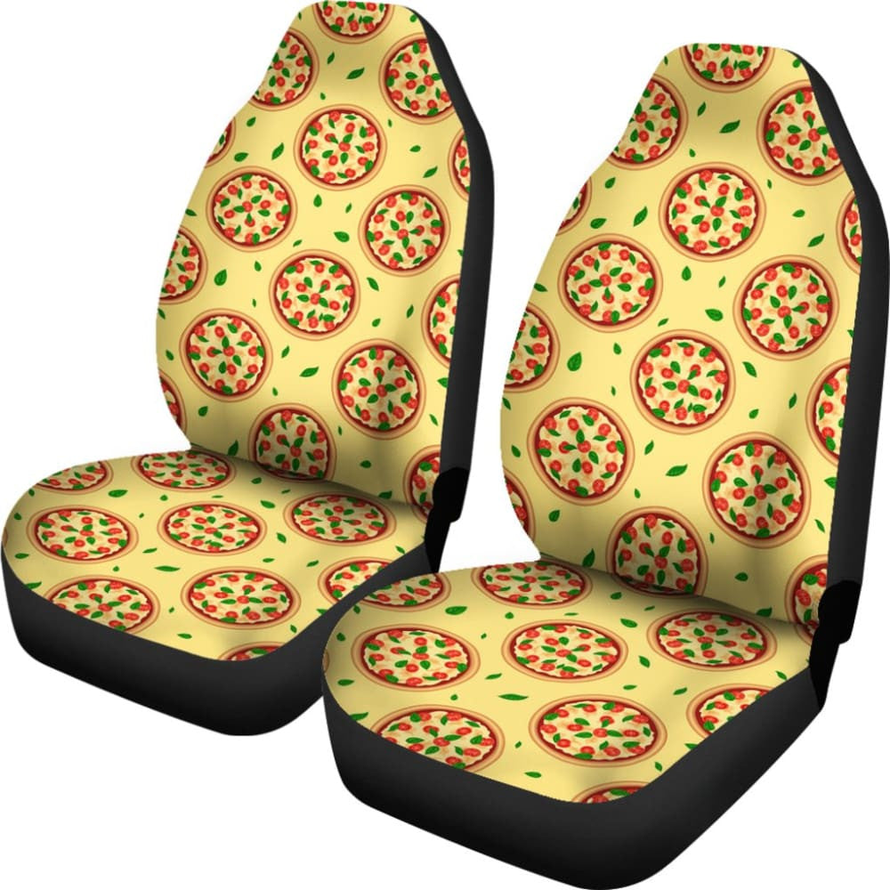 Pizza Design Car Seat Covers