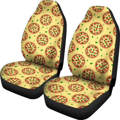 Pizza Design Car Seat Covers