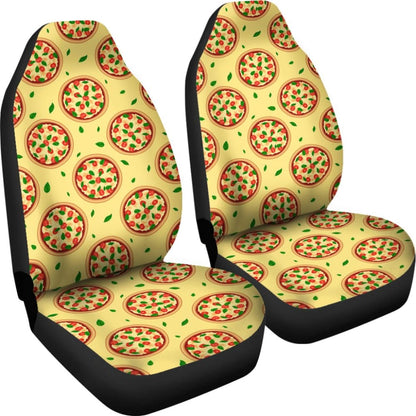 Pizza Design Car Seat Covers
