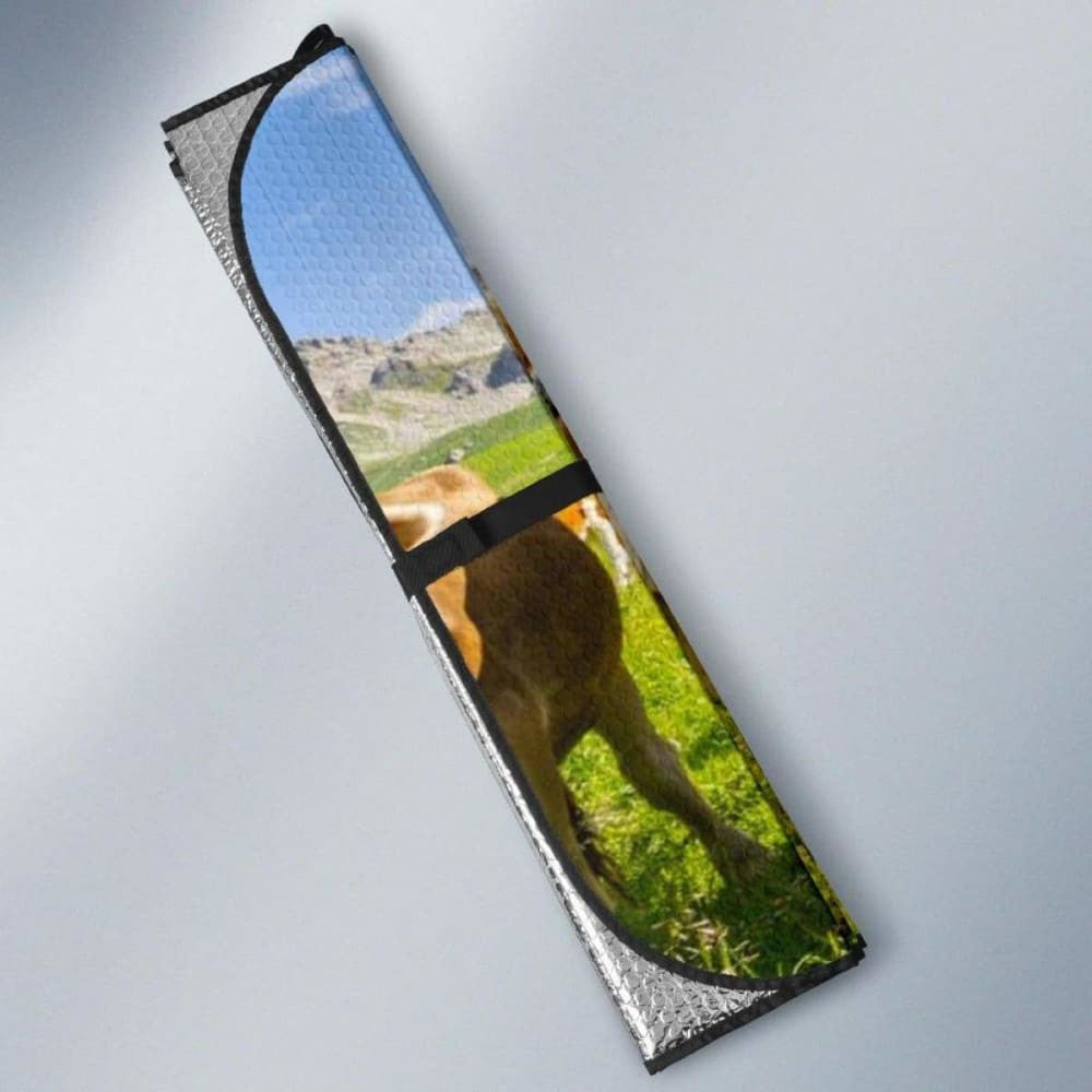 Auto Sun Shades - Cow