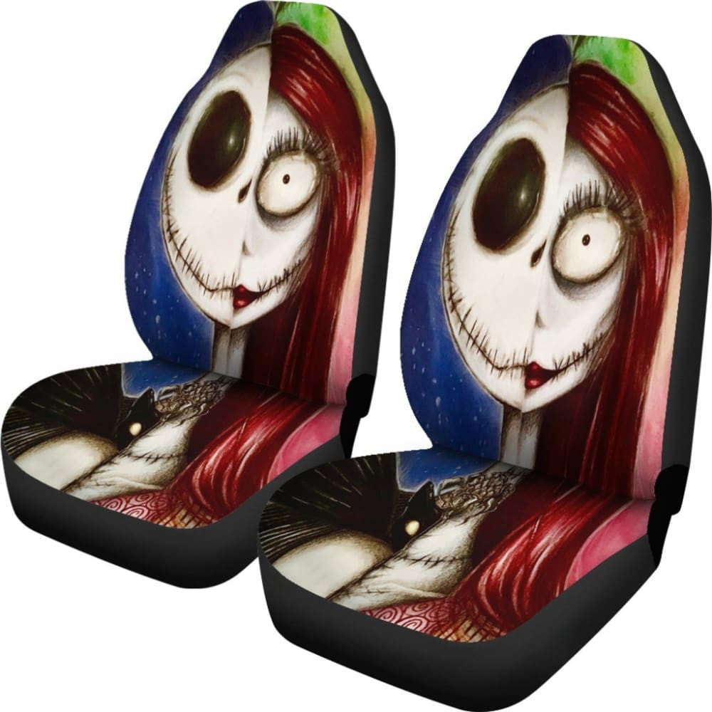 Jack And Sally The Nightmare Before Christmas Car Seat Covers