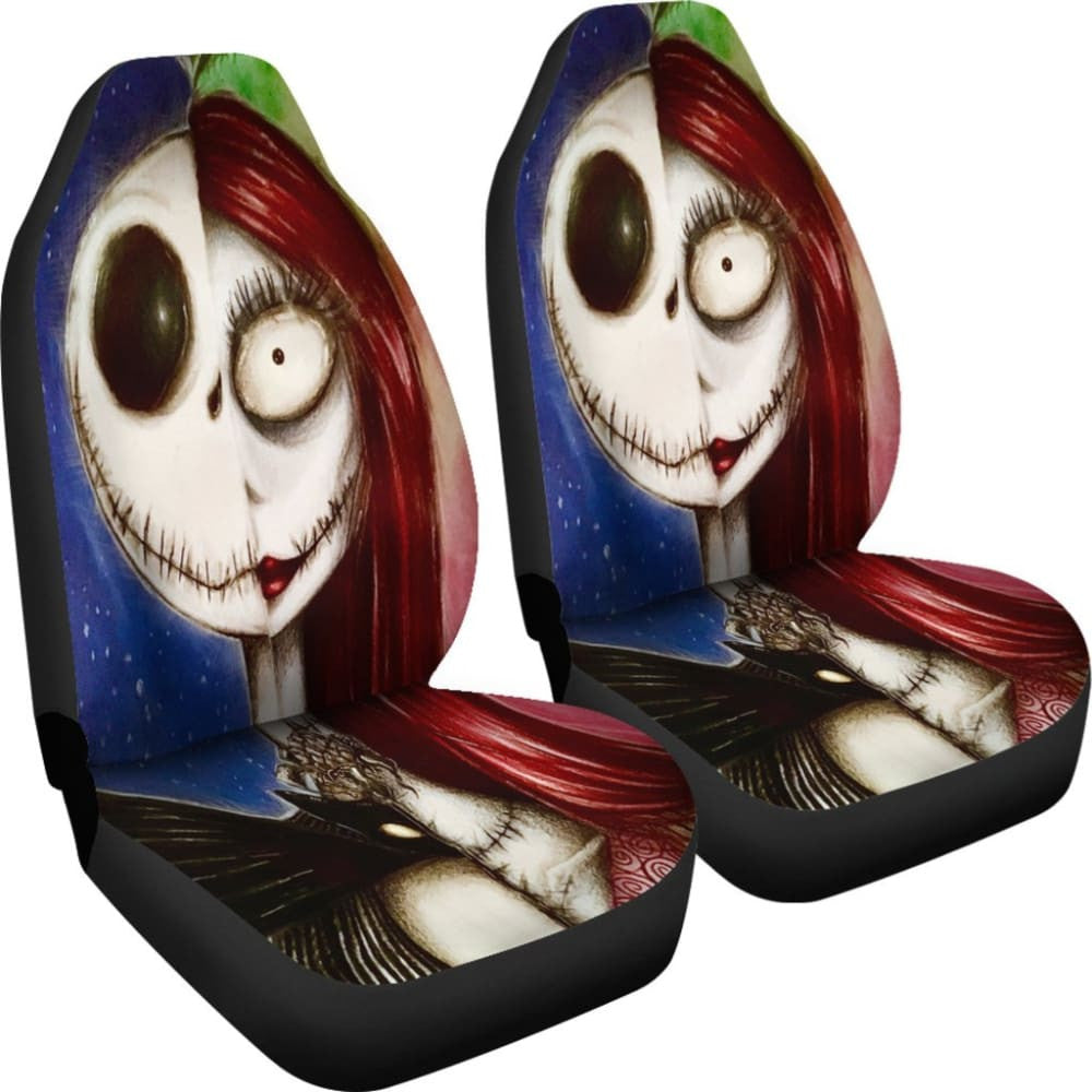 Jack And Sally The Nightmare Before Christmas Car Seat Covers