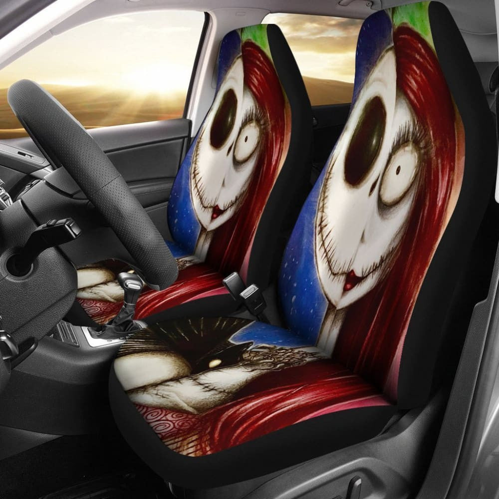 Jack And Sally The Nightmare Before Christmas Car Seat Covers