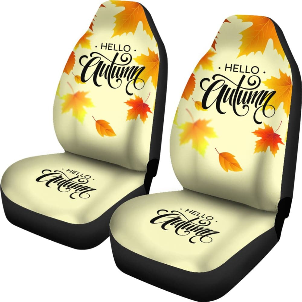 Hello Autumn Car Seat Covers Accessories
