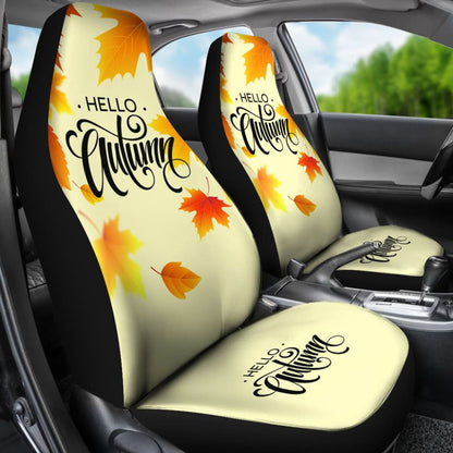 Hello Autumn Car Seat Covers Accessories