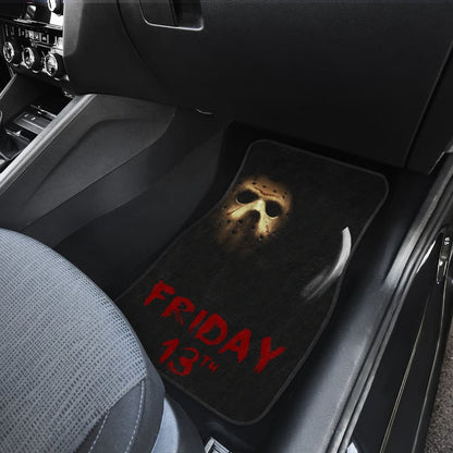 Horror Movie Friday TheTh Jason Voorhees Mask In The Dark Car Floor Mats