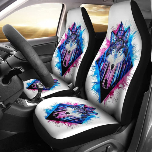Mystic Wolf Car Seat Covers