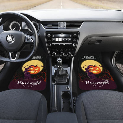 Amazing Gift Ideas Believe In The Magic Of Halloween Car Floor Mats