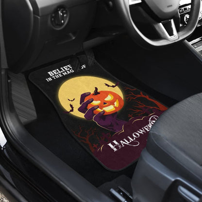 Amazing Gift Ideas Believe In The Magic Of Halloween Car Floor Mats