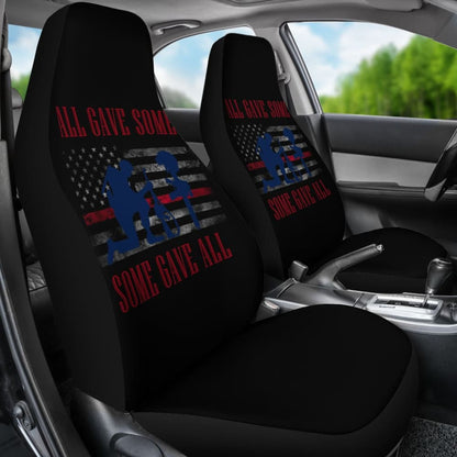 All Gave Some, Some Gave All Patriotic Angel Soldier Car Seat Covers