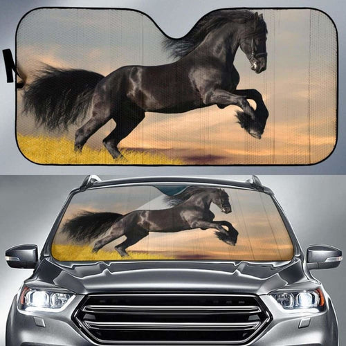 Wild Horse Hd Car Sun Shade