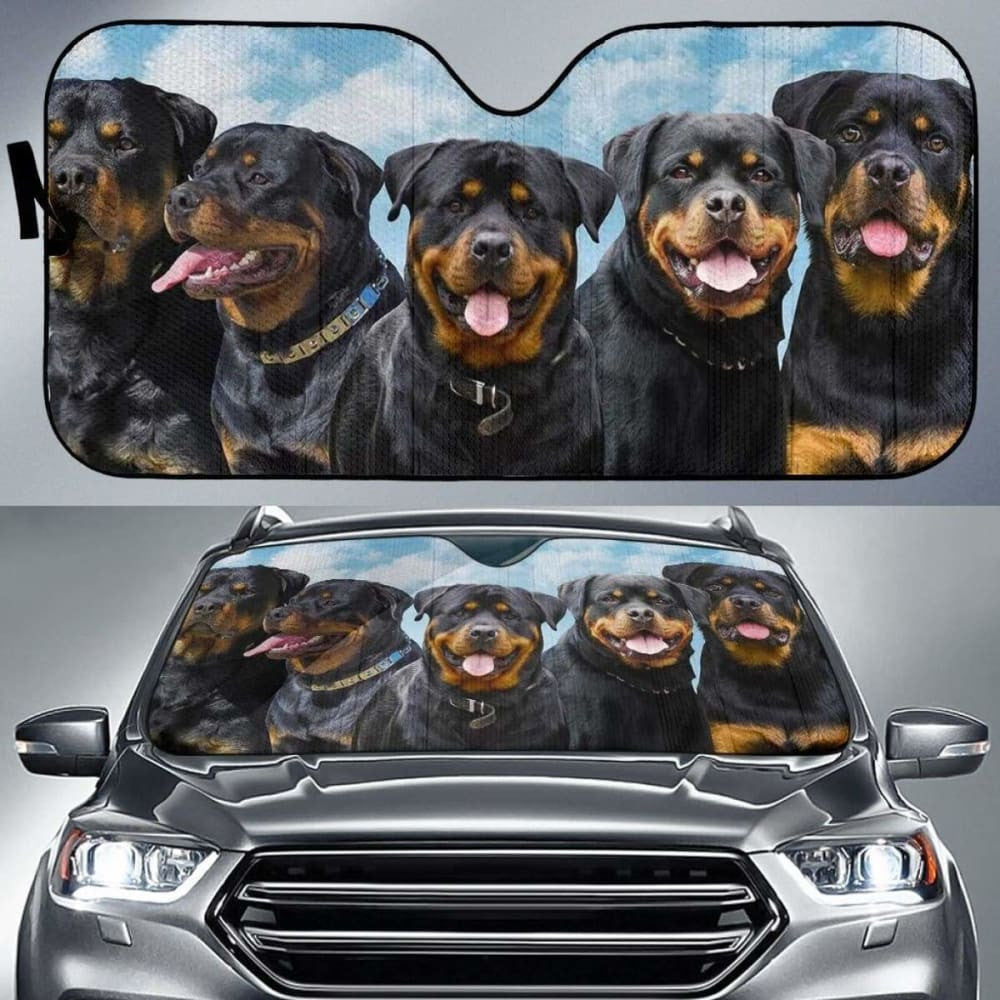 Rottweiler Funny Team Sun Shade amazing best gift ideas