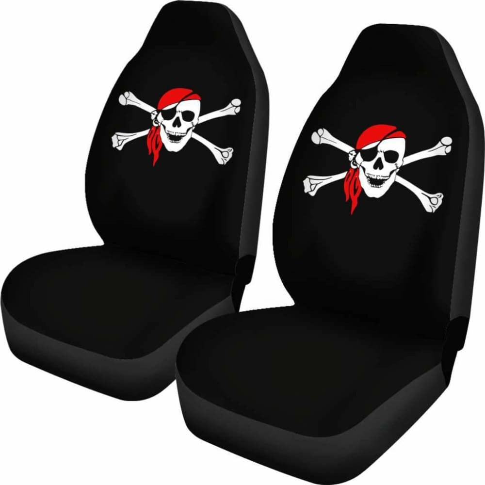 Pirate Skull And Crossbones Car Seat Covers Amazing Gift
