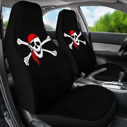 Pirate Skull And Crossbones Car Seat Covers Amazing Gift