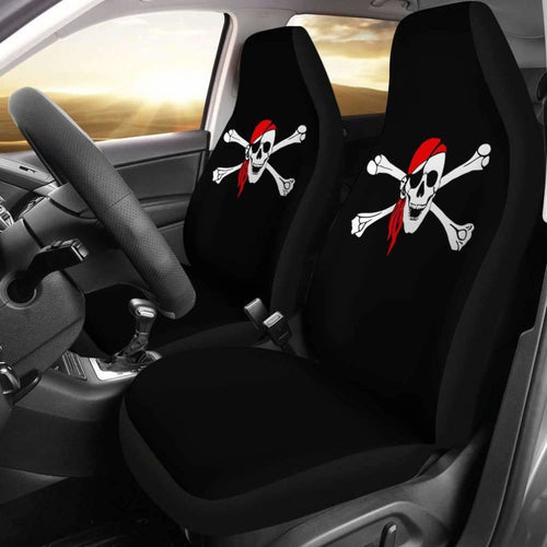 Pirate Skull And Crossbones Car Seat Covers Amazing Gift