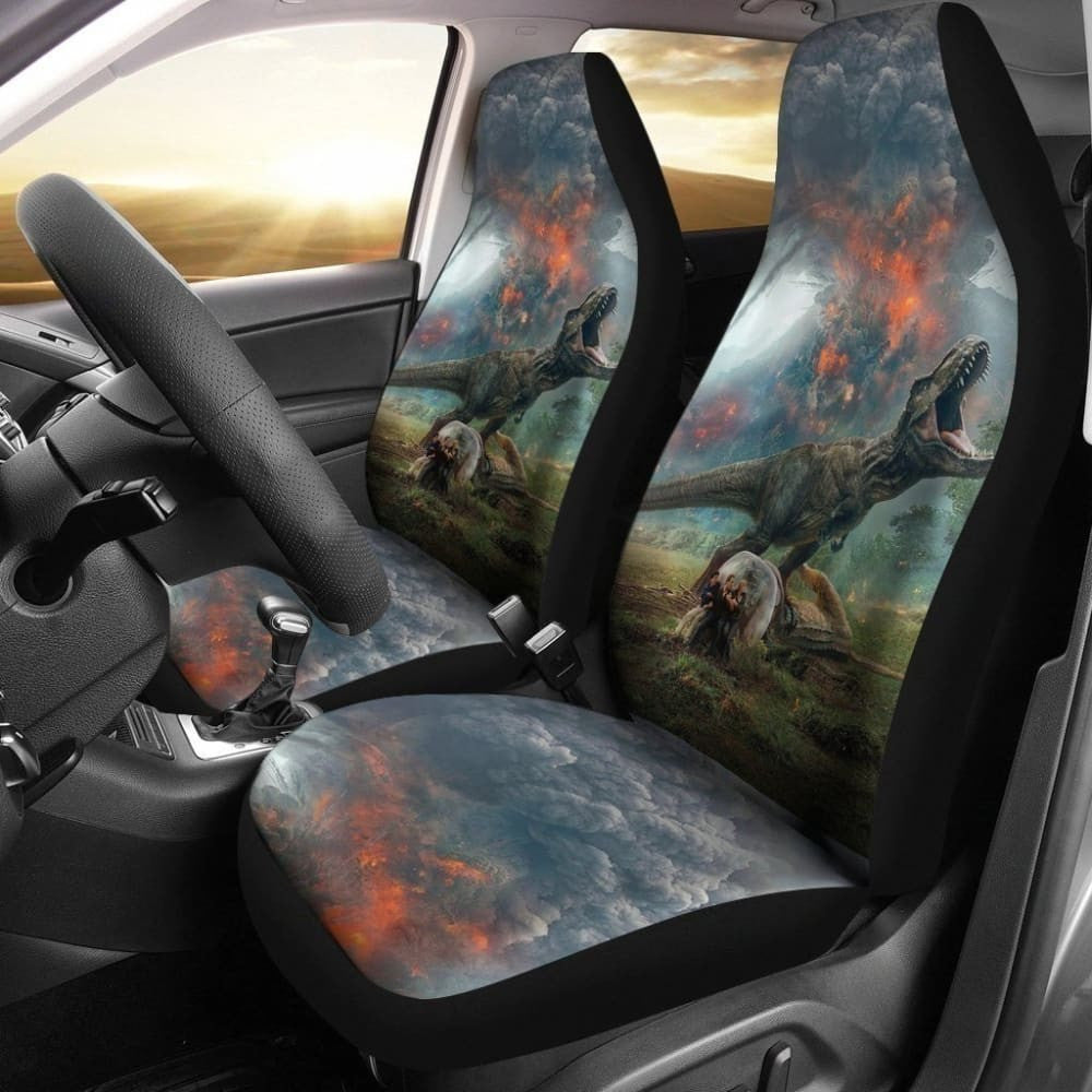 Jurassic Park Dinosaur Car Seat Covers