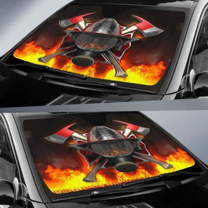 Firefighter Car Sun Shades