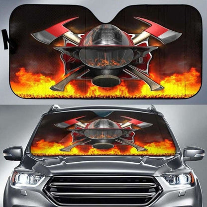 Firefighter Car Sun Shades