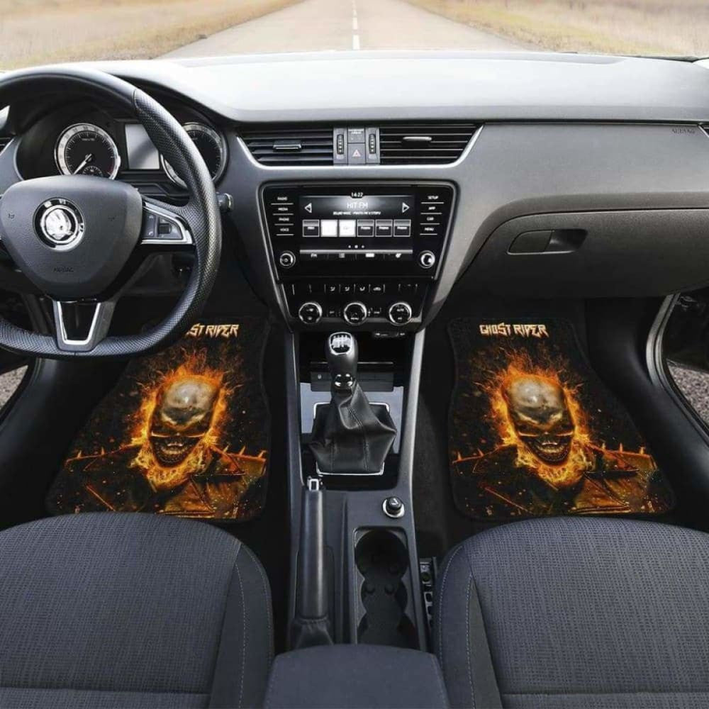 Ghost Rider Car Floor Mats