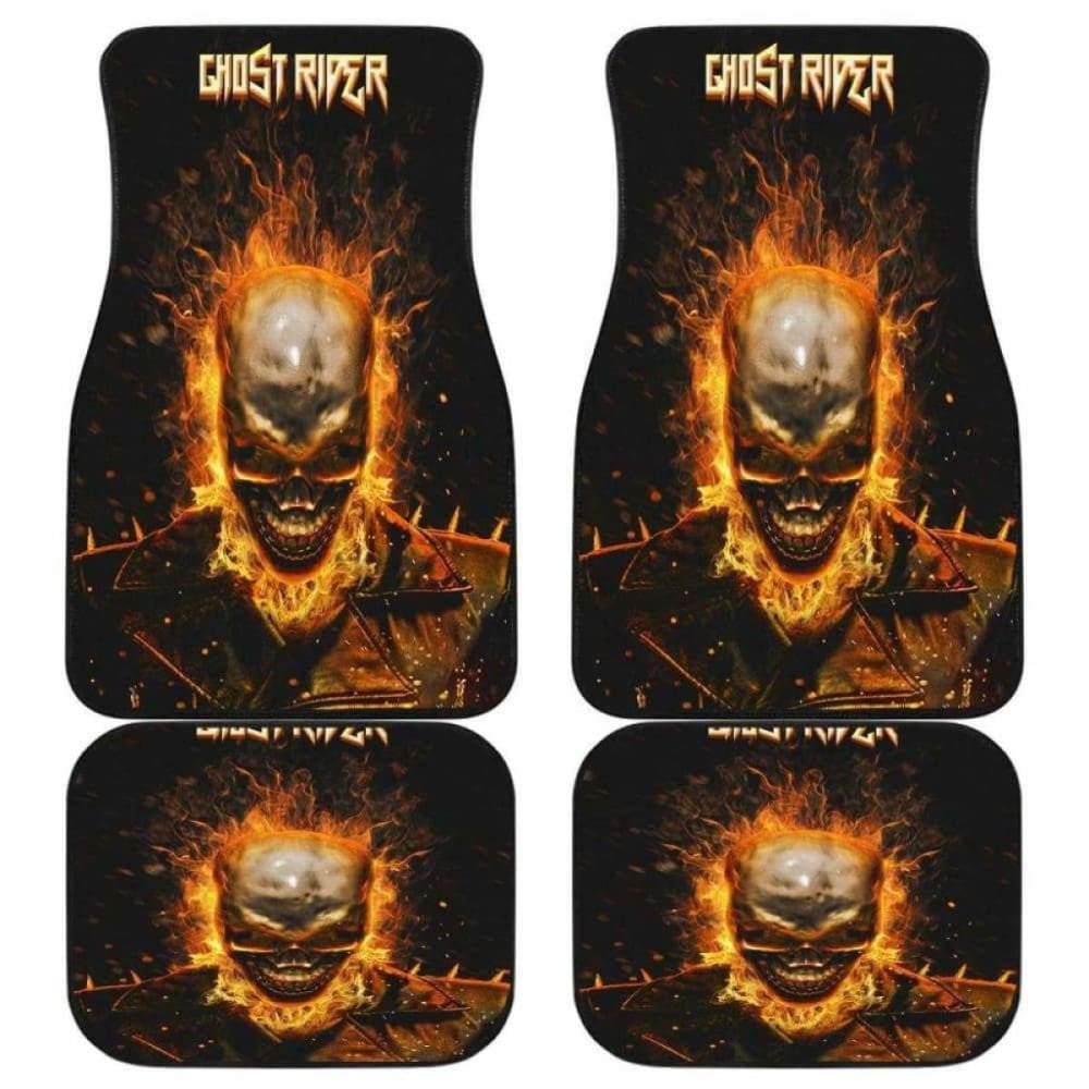 Ghost Rider Car Floor Mats