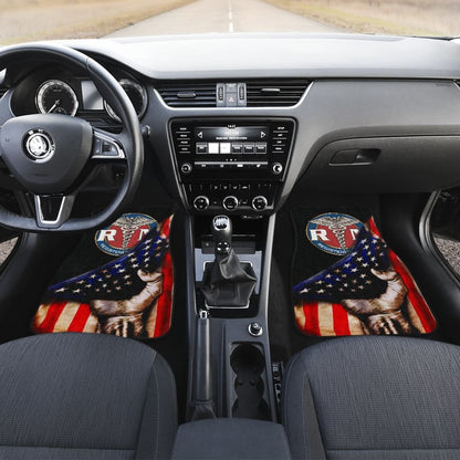 Amazing Patriot Nurse American Flag Car Floor Mats