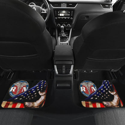 Amazing Patriot Nurse American Flag Car Floor Mats