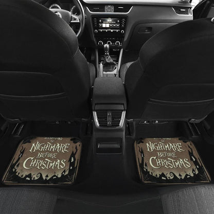 Nightmare Before Christmas Front And Back Car Mats