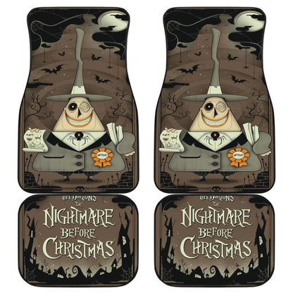 Nightmare Before Christmas Front And Back Car Mats