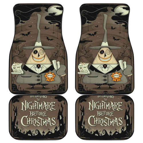 Nightmare Before Christmas Front And Back Car Mats
