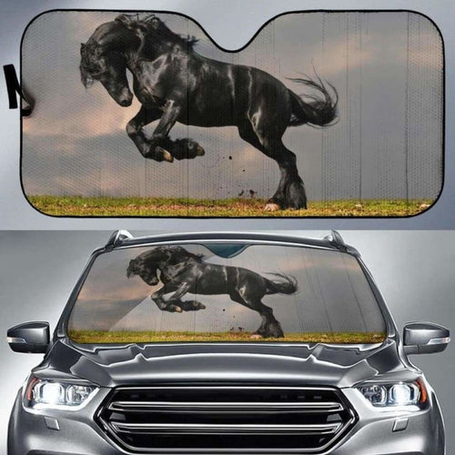 Horse Car Auto Sun Shade