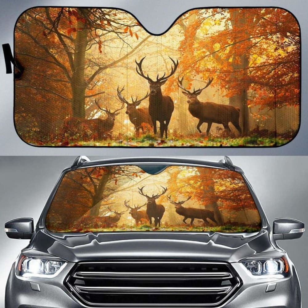 Dear Autumn Car Sun Shade
