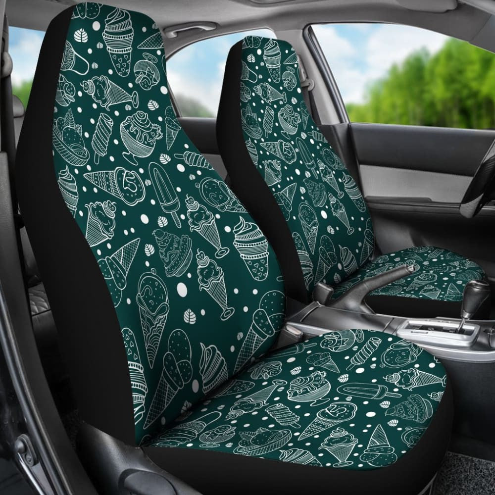 Amazing Ice Cream Pattern Car Seat Covers